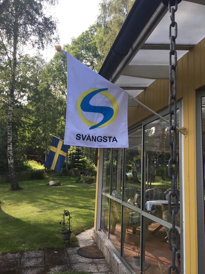 Villa Almagarden Lantlig Miljoe Svängsta Exterior foto